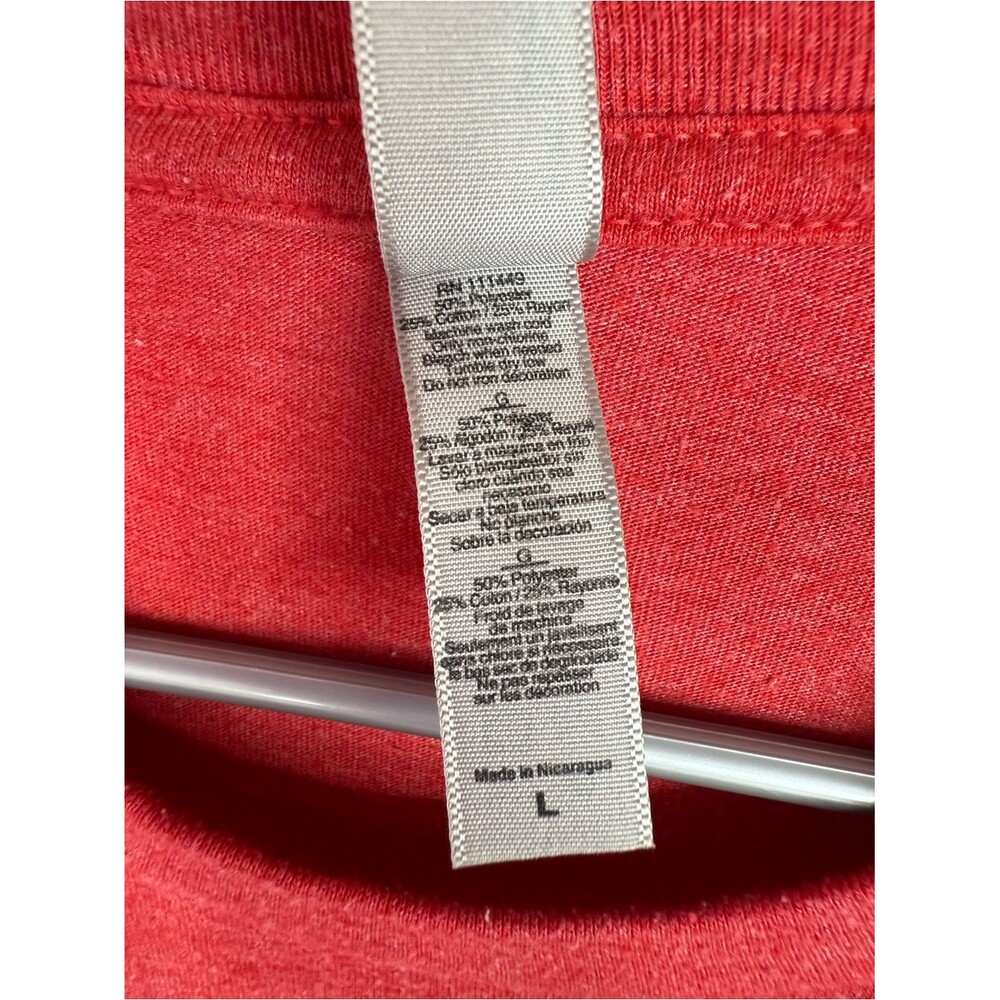 Next Level Apparel Red Short-Sleeve The Tragically Hip Graphic Tee - Picture 7 of 9